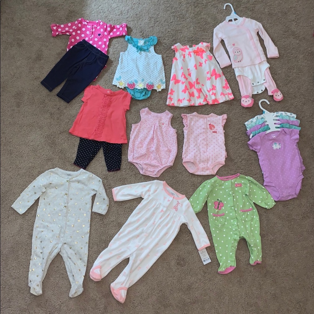 Baby Girl Clothing Lot